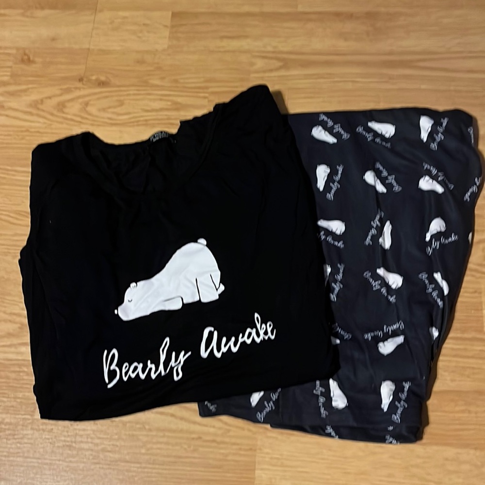 Barely Awake pajama set